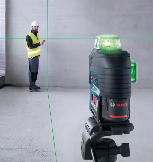 Нівелір лазерний Bosch Professional GLL 3-80 CG до 30м ±0.3мм/м зелений промінь з приймачем 120м BM 1 + L-Boxx 0.82кг
