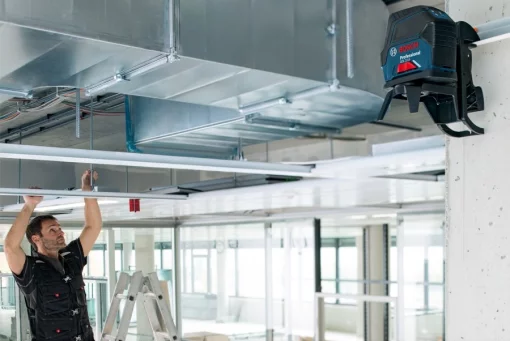 Нівелір лазерний Bosch Professional GCL 2-15 до 15м ±0.3мм/м червоний промінь + RM1 + BM3 clip + кейс 0.5кг