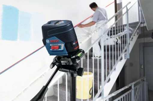 Нівелір лазерний Bosch Professional GCL2-50C до 20м ±0.3мм/м червоний промінь +RM2 чохол мішеннь кейс IP54 0.6кг