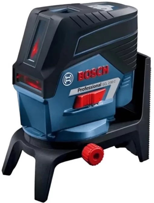 Нівелір лазерний Bosch Professional GCL2-50C до 20м ±0.3мм/м червоний промінь +RM2 чохол мішеннь кейс IP54 0.6кг