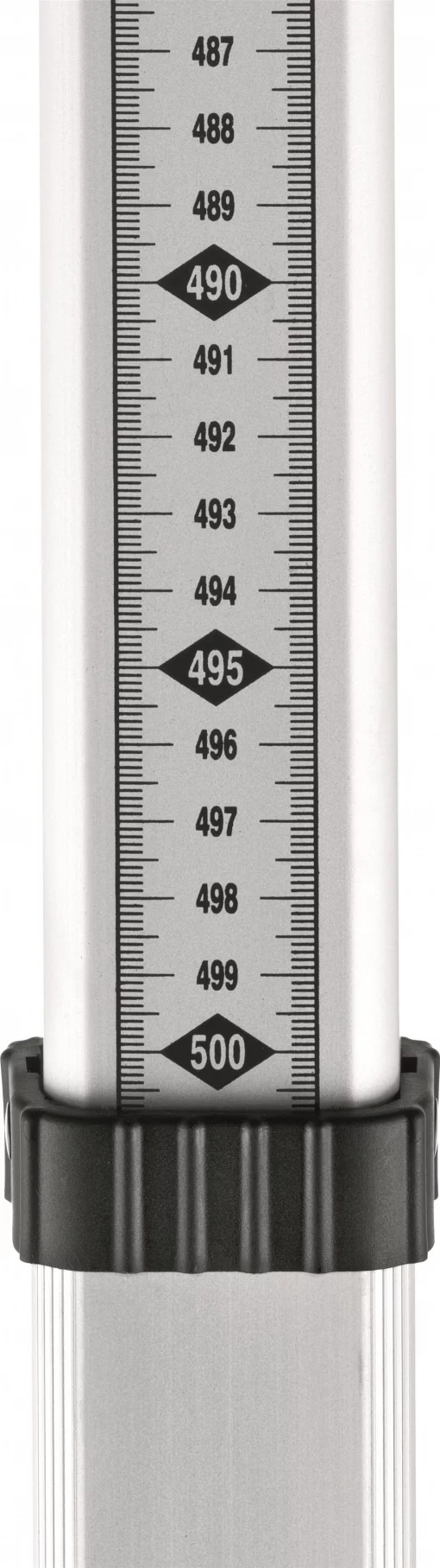 Рейка вимірювальна телескопічна Bosch Professional GR 500 алюмінієва для оптичних нівелірів 125-500см 5 секцій 1.716кг