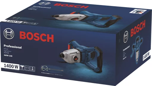 Міксер будівельний Bosch Professional GRW 140 1400Вт 480-750об/хв М14 4.2кг