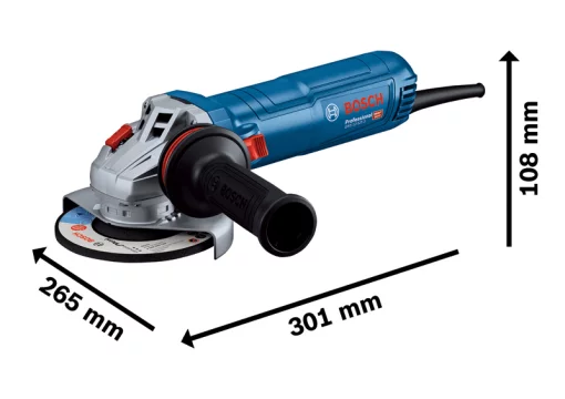 Шліфмашина кутова Bosch Professional GWS 12-125 S 125мм 1200ВТ 11000об/хв 2.8кг