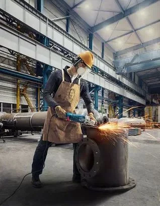 Шліфмашина кутова Bosch Professional GWS 24-230 JZ 230мм 2400Вт 6500об/хв 5.8кг плавн. пуск із системою захисту від пилу Cyclone Tech