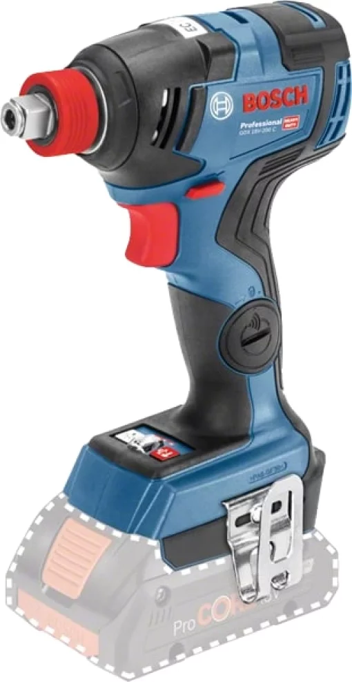 Гайковерт ударний акумуляторний Bosch Professional GDX 18V-200 C 18В 200Нм 3400об/хв М4-М14 1.2кг без АКБ та ЗП