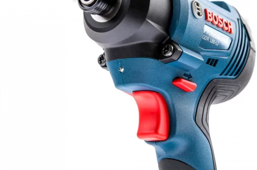 Гвинтоверт ударний акумуляторний Bosch Professional GDR 180-Li 18В АКБ 2х2А·год 160Нм 2600об/хв 1/4" кейс 1.1кг