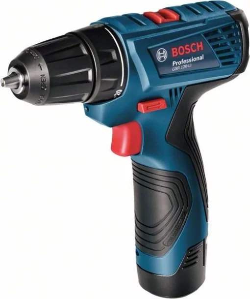 Шурупокрут-дриль акумуляторний Bosch Professional GSR 120-Li 12В 2х2А·год 14·30Нм 400·1500об/хв кейс 0.89кг