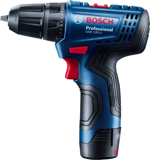 Шурупокрут-дриль акумуляторний Bosch Professional GSR 120-LI 12В 2х2А·год 14·30Нм 0-400·0-1500об/хв 2.5кг