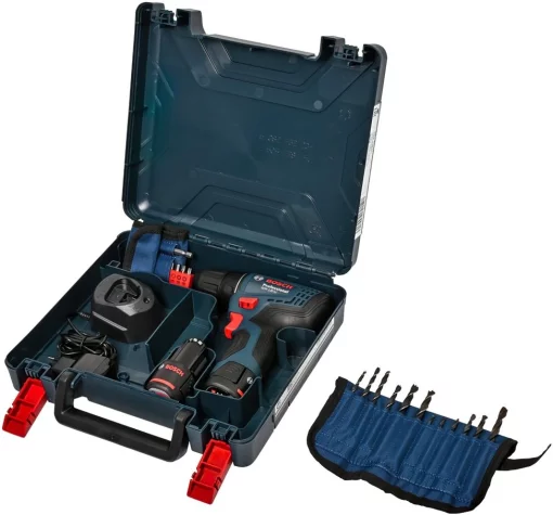 Шурупокрут-дриль акумуляторний Bosch Professional GSR 120-LI 12В 2х2А·год 14·30Нм 0-400·0-1500об/хв 2.5кг