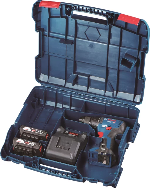 Шурупокрут-дриль акумуляторний Bosch Professional GSR 18 V-50 18В 2x2А·год 50Нм 460·1800об/хв 1кг