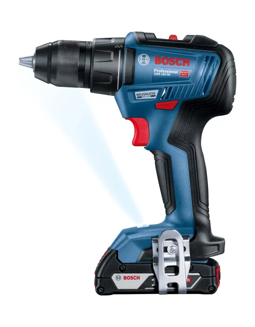 Шурупокрут-дриль акумуляторний Bosch Professional GSR 18 V-50 18В 2x2А·год 50Нм 460·1800об/хв 1кг