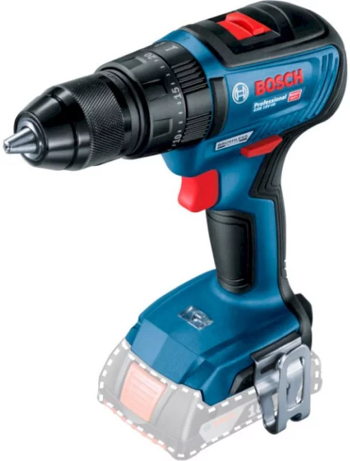 Шурупокрут-дриль ударний акумуляторний Bosch Professional GSB 18 V-50 18В 28·50Нм 0-460-1800об/хв 1.1кг без АКБ та ЗП