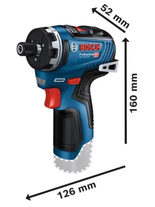 Шурупокрут-дриль акумуляторний Bosch Professional GSR 12V-35 HX 12В 2х3.0А·год 20·35Нм 460·1750об/хв 0.57кг