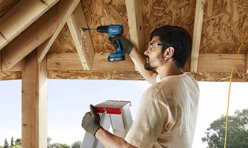 Шурупокрут-дриль акумуляторний Bosch Professional GSR 185-LI 18В 2х2.0А·год 50Нм 500·1900об/хв 0.9кг