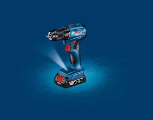 Шурупокрут-дриль акумуляторний Bosch Professional GSR 185-LI 18В 2х2.0А·год 50Нм 500·1900об/хв 0.9кг