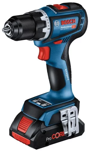Шурупокрут-дриль ударний акумуляторний Bosch Professional GSR 18V-90 C 18В 2х5А·год 36-64Нм 0-2100об/хв кейс 1.1кг