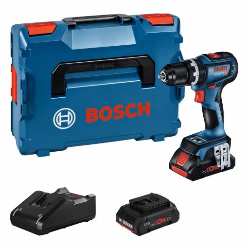 Шурупокрут-дриль акумуляторний Bosch Professional GSB 18V-90 C 18В 2х4А·год 36·64Нм 0-630·0-2100об/хв 1.2кг