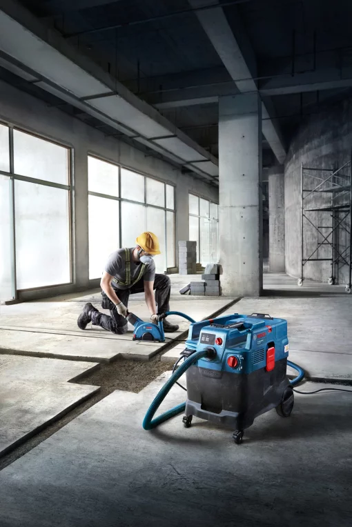 Пилосос професійний Bosch Professional GAS 400 A 1200Вт 240мБар контейнер 40л 14кг