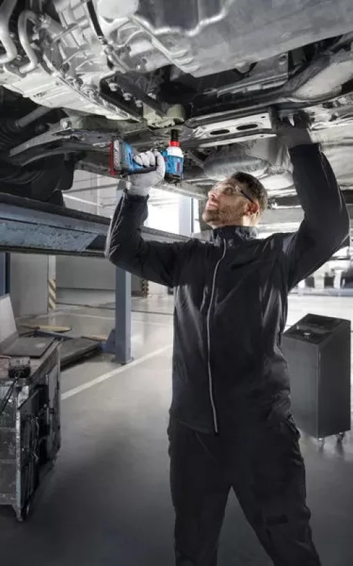 Гайковерт ударний акумуляторний Bosch Professional GDX 18V-285 + L-BOXX 18В 285Нм 2800об/хв 1.1кг без АКБ та ЗП