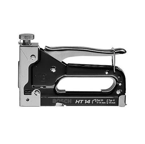 Степлер Bosch Professional HT 14, 4-14мм, скоба тип 53A, цвях тип 41