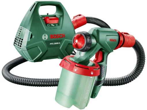 Фарборозпилювач Bosch PFS 3000-2 650Вт 300мл/хв контейнер 1л 2м кв·хв 2.8кг