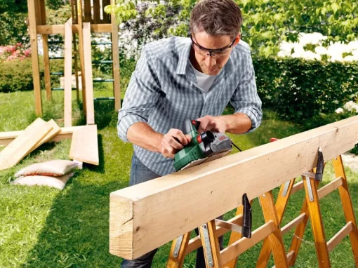 Рубанок Bosch PHO 2000 380Вт 80мм стругання до 2мм 2.58кг