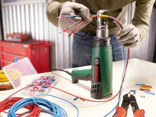 Фен будівельний Bosch UniversalHeat 600 1800Вт 50/300/600°C 200/350/500л/хв 0.53кг