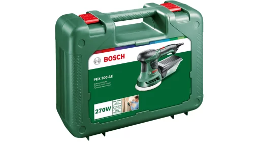 Шліфмашина ексцентрикова Bosch PEX 300 AE 200Вт 125мм 4000-24000об/хв 1.5кг