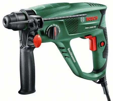 Перфоратор Bosch PBH 2000 RE SDS-plus 550Вт 1.7Дж 2.2кг