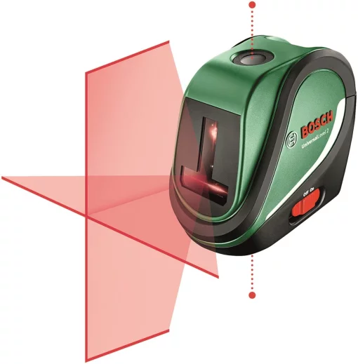 Нівелір лазерний Bosch UniversalLevel2 до 10м ±0.5мм/м червоний промінь 0.46кг