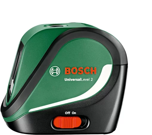 Нівелір лазерний Bosch UniversalLevel2 (Set) до 10м ±0.5мм/м червоний промінь 0.45кг