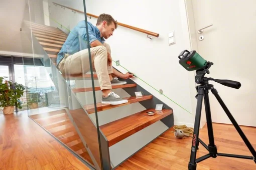 Нівелір лазерний Bosch UniversalLevel 360 Set до 24м ±0.4мм/м зелений промінь +TT150 +висок 0.56кг