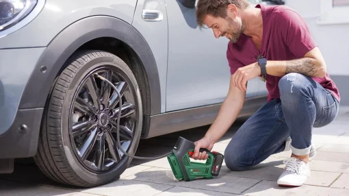 Компресор автомобільний акумуляторний Bosch UniversalPump, 18В, без АКБ та ЗП