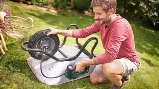 Компресор автомобільний акумуляторний Bosch UniversalPump, 18В, без АКБ та ЗП