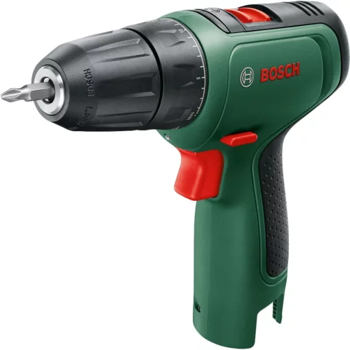 Шурупокрут-дриль акумуляторний Bosch EasyDrill 1200 12В 2х1.5А·год 30Нм 0-400·1500об/хв 0.94кг набір свердл і біт кейс