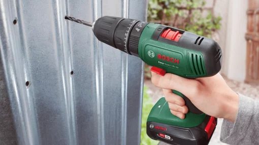 Шурупокрут-дриль акумуляторний Bosch EasyImpact 18V-40 18В 2х2А·год 20·38Нм 0-430·0-1630об/хв кейс ЗП 1.4кг