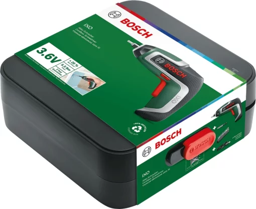 Викрутка акумуляторна Bosch IXO 7 3.6В 3·5.5Нм 215об/хв 0.32кг
