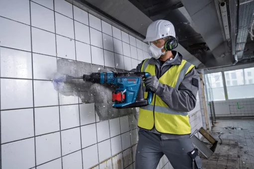 Перфоратор акумуляторний Bosch Professional GBH 18V-40 C BITURBO SDS-max 18В 9Дж 4 режими XL-BOXX 7кг без АКБ та ЗП