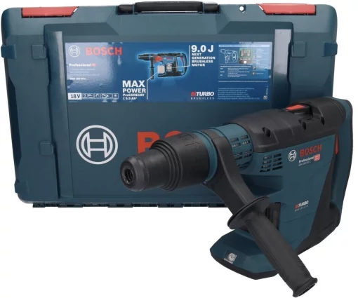 Перфоратор акумуляторний Bosch Professional GBH 18V-40 C BITURBO SDS-max 18В 9Дж 4 режими XL-BOXX 7кг без АКБ та ЗП