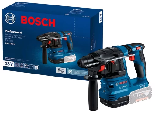 Перфоратор акумуляторний Bosch Professional GBH 185-LI SDS-Plus 18В 1.9Дж 2.3кг без АКБ та ЗП