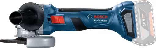 Набір із двох акумуляторних інструментів Bosch Professional 18В шліфмашина кутова GWS180-LI дриль-шурупокрут GSB 18V-50 зарядний пристрій акб 2х4А·год