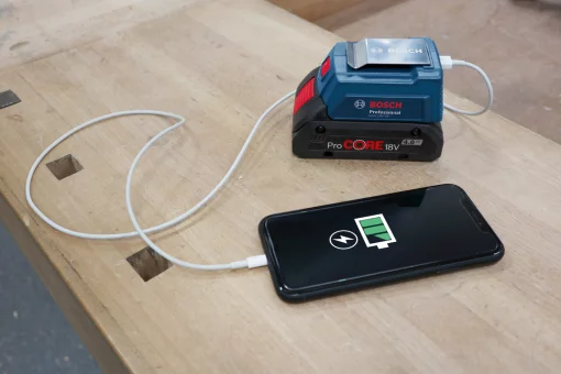 Адаптер USB для батареї Bosch Professional GAA 18V-48 2.4А