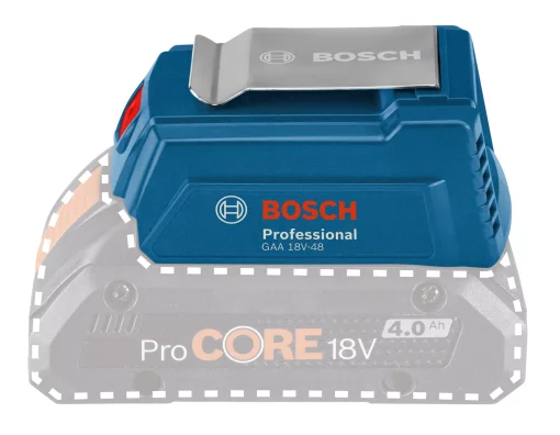 Адаптер USB для батареї Bosch Professional GAA 18V-48 2.4А