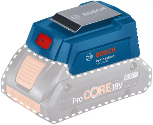 Адаптер USB для батареї Bosch Professional GAA 18V-48 2.4А