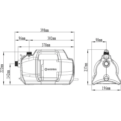 Насос садовий Gardena 4200 Silent