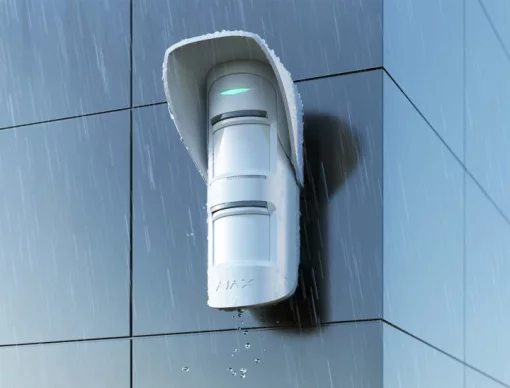 Навіс Ajax Hood для датчика руху MotionProtect Outdoor, білий