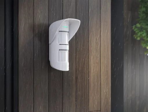 Навіс Ajax Hood для датчика руху MotionProtect Outdoor, білий