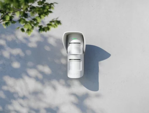 Навіс Ajax Hood для датчика руху MotionProtect Outdoor, білий