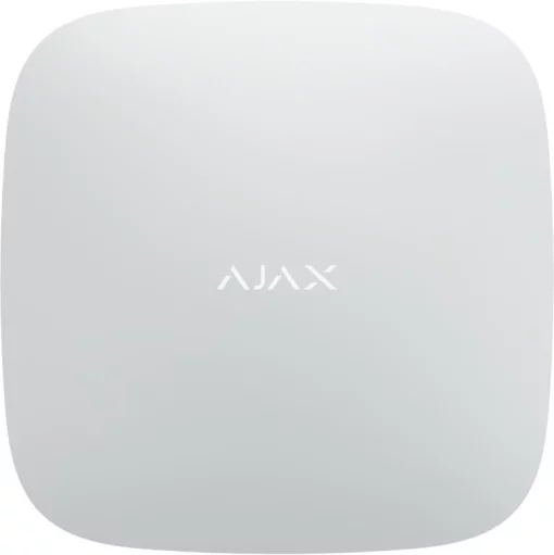 Інтелектуальна охоронна централь Ajax Hub 2 Plus, gsm, ethernet, wi-fi, jeweller, бездротова, білий