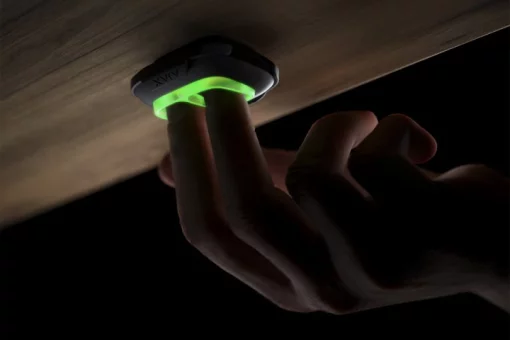 Тримач для фіксації тривожної кнопки Ajax Button Double Button Holder, чорний